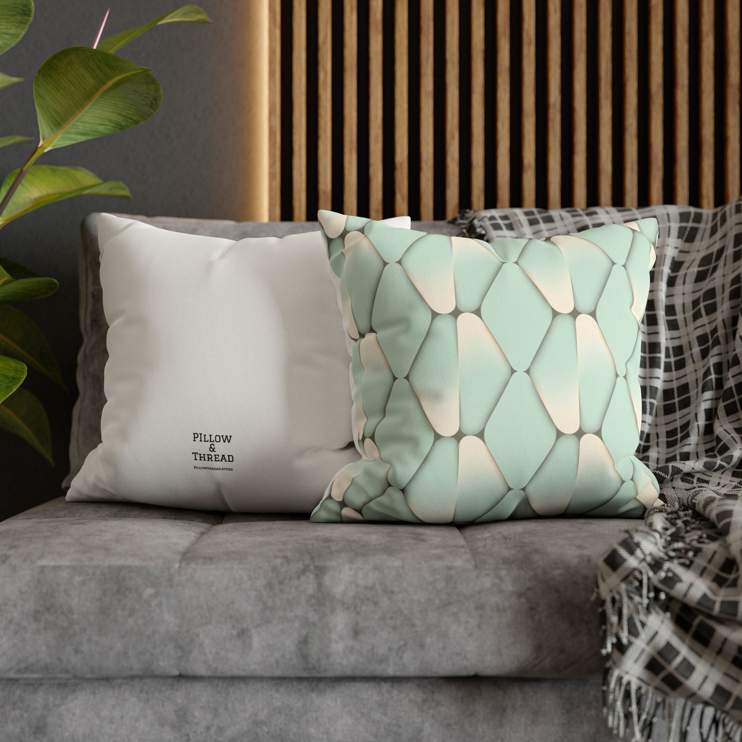 Faux Suede Square Pillowcase — Soft Luxe Accent Pillowcase