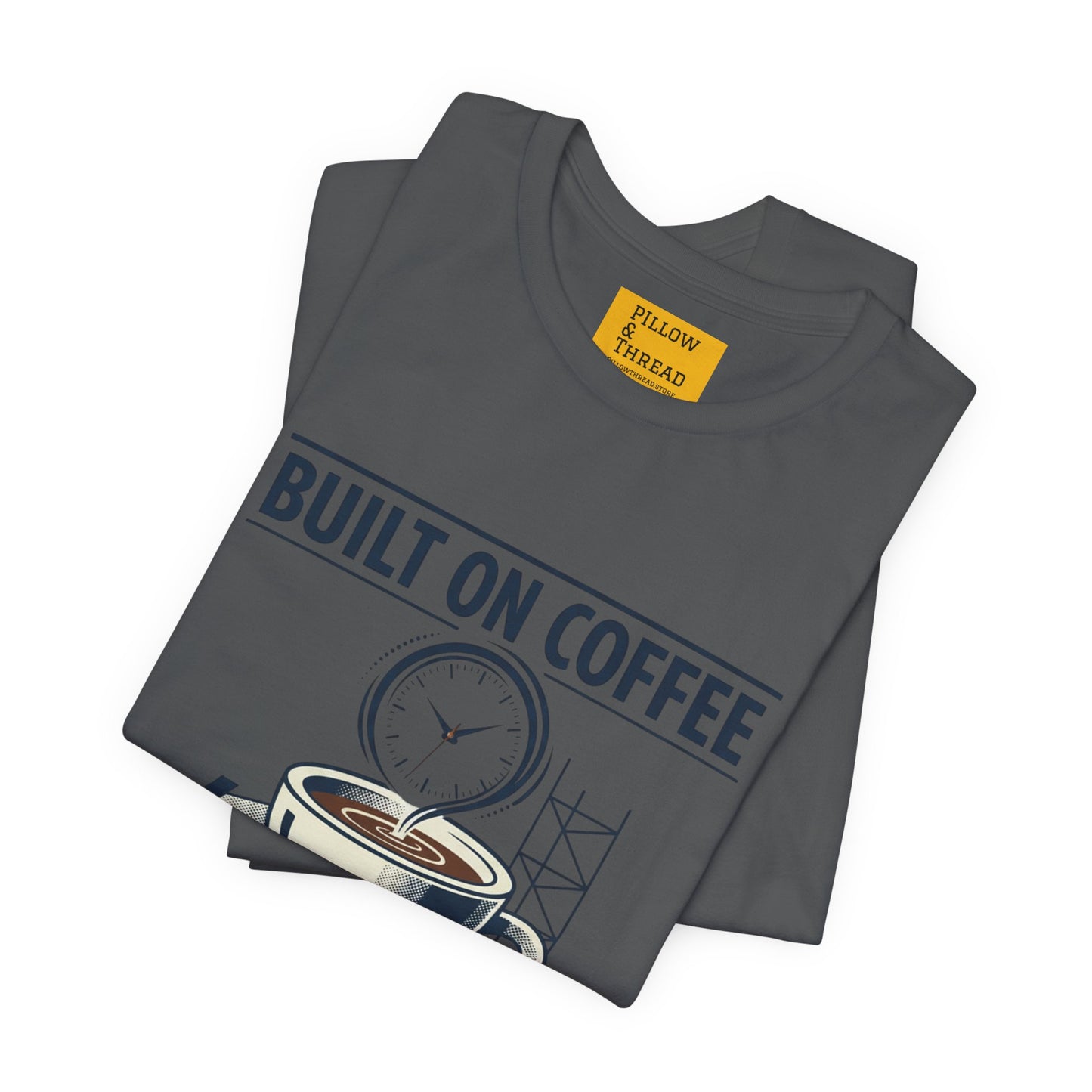 Built on Coffee & Deadlines T-Shirt | coffee aesthetic, caffeine quotes