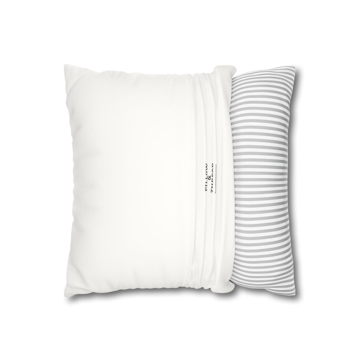 Abstract Wavy Stars Faux Suede Square Pillowcase — Decorative Throw Pillow Cover