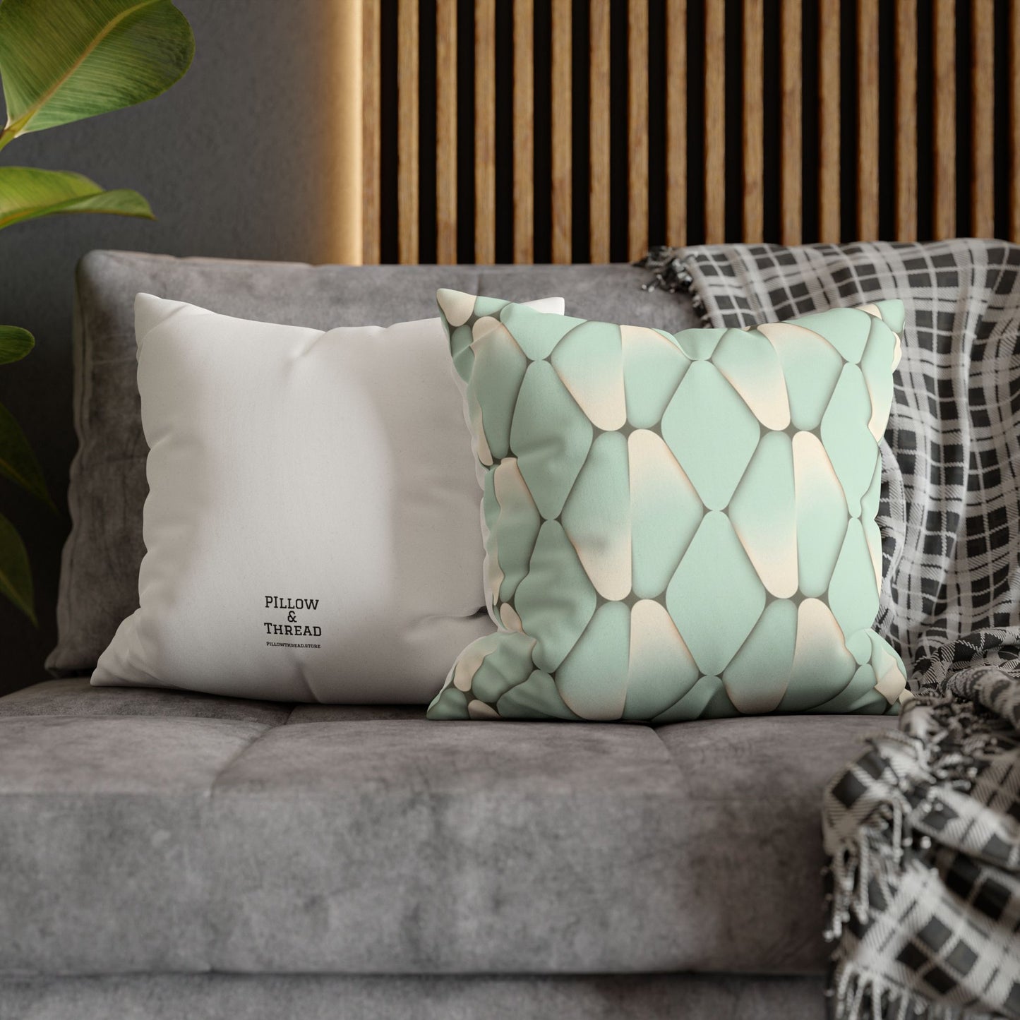 Faux Suede Square Pillowcase — Soft Luxe Accent Pillowcase